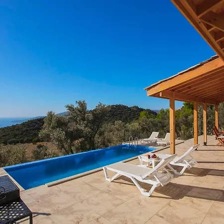 Sleeps 4 Pool Air Con Wifi Kalkan